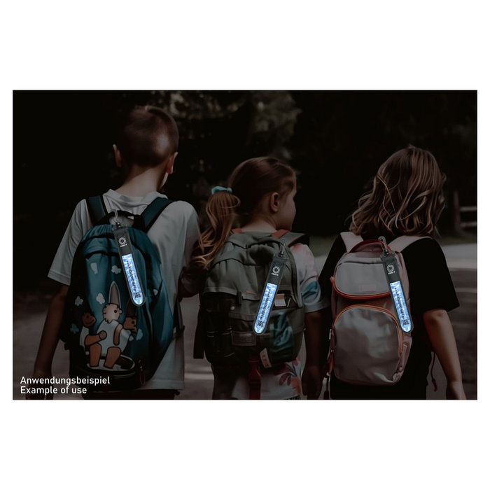 Kabelmeister Tira de luces LED con efecto parpadeante y reflejos, azul Kabelmeister Tira de luces LED con efecto parpadeante y reflejos, azul
