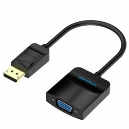 Vention Conversor DisplayPort macho a VGA hembra HBFBB Negro 15cm