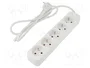 Lanberg Regleta 5 Tomas PL 1.5m Blanca
