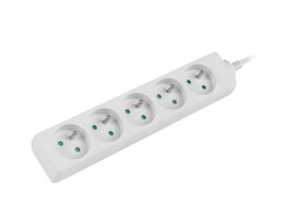 Lanberg Regleta 5 Tomas PL 1.5m Blanca