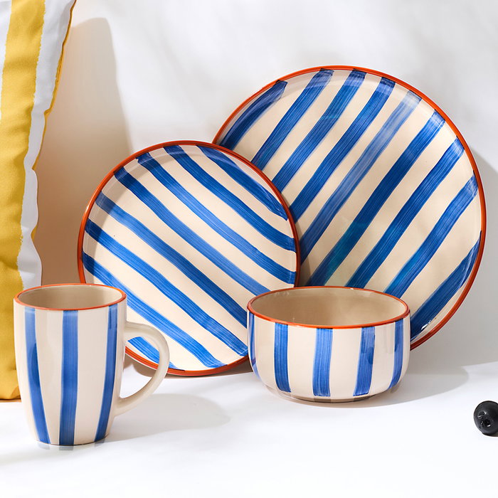 Home Deco Factory Bol Pintado Dolce Vita 14 cm, Modelos Surtidos Home Deco Factory Bol Pintado Dolce Vita 14 cm, Modelos Surtidos