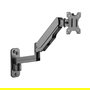 VALUE 17.99.1191 Soporte de Monitor Brazo para Pared, Negro, 5 Articulaciones, para Pantallas 17-32 Pulgadas, Soporte hasta 8 kg, VESA 75x75/100x100 mm