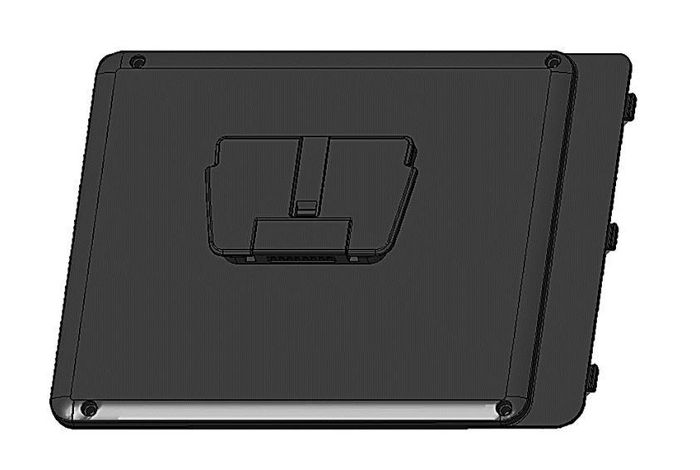 Zebra Carcasa trasera para tabletas ET4X de 10 pulgadas en Negro