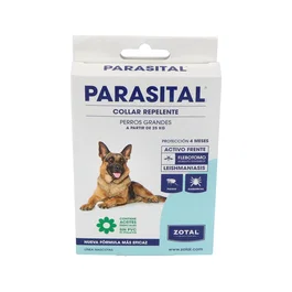 Parasital Collar Antiparásitos Repelente para Perros Grandes 75 cm