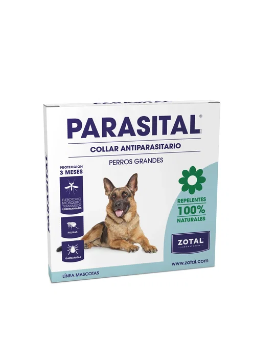 Zotal Parasital Collar Repelente para Perros Grandes 75 cm