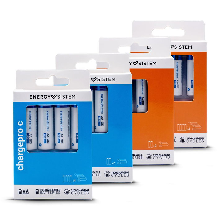 Pilas Recargables Energy Sistem 500185 Pilas Recargables Energy Sistem 500185