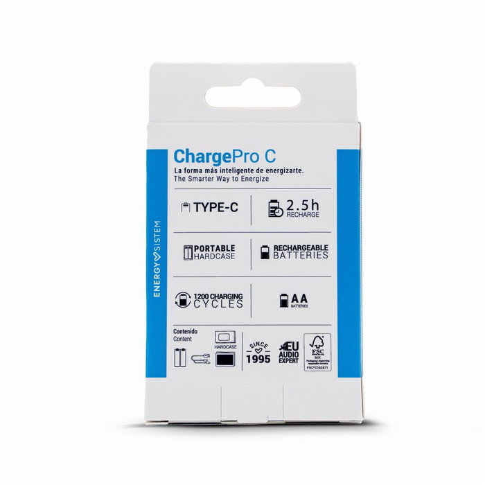 Pilas Recargables Energy Sistem 500185 Pilas Recargables Energy Sistem 500185