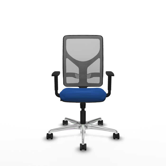 PIQUERAS Y CRESPO Silla de oficina Motilla con mecanismo Sincro, Azul y Gris PIQUERAS Y CRESPO Silla de oficina Motilla con mecanismo Sincro, Azul y Gris