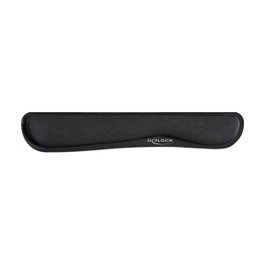 DeLOCK Reposamuñecas para Teclado / Notebook, Negro, 465 x 85 x 20 mm, 119 g - 12558