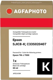 Agfa Photo Cartucho de tinta negro APESJIC8K