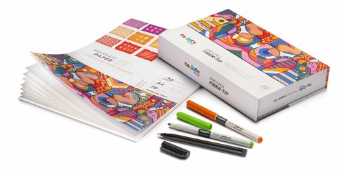 Bloc De Dibujo Carioca Plus Encolado Tecnicas Secas A4 70G 70H Bloc De Dibujo Carioca Plus Encolado Tecnicas Secas A4 70G 70H