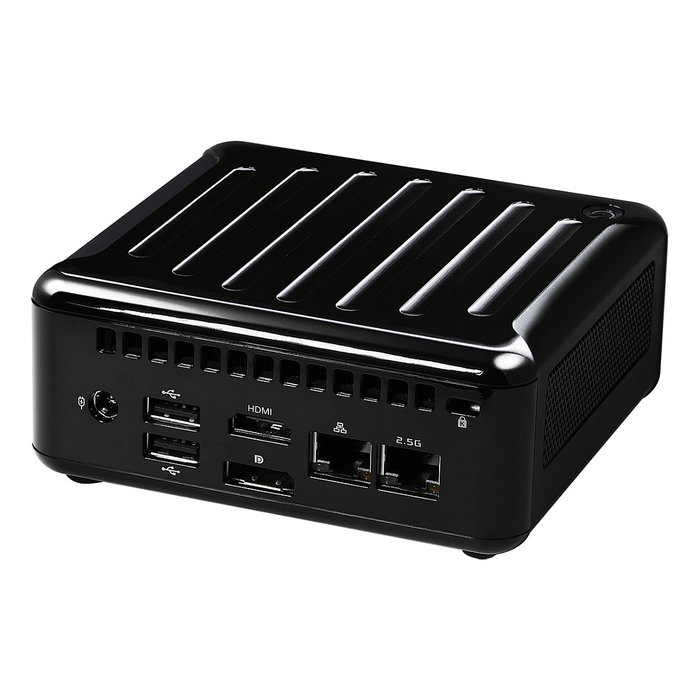 ASRock 4x4 BOX-5400U/EU/AI - PC Barebone Mini (0.6L) con Procesador AMD Ryzen 3 5400U, Radeon Graphics, 2x LAN, HDMI 2.0a, DisplayPort 1.2a, USB-C, Sin RAM/SSD