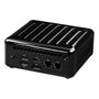 ASRock 4x4 BOX-5400U/EU/AI - PC Barebone Mini (0.6L) con Procesador AMD Ryzen 3 5400U, Radeon Graphics, 2x LAN, HDMI 2.0a, DisplayPort 1.2a, USB-C, Sin RAM/SSD