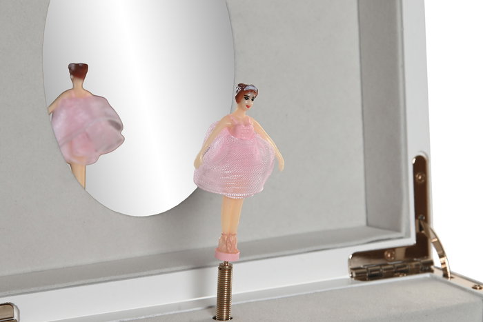 DKD Home Decor Joyero Romantico Blanco 14 x 9.5 x 18 cm DKD Home Decor Joyero Romantico Blanco 14 x 9.5 x 18 cm