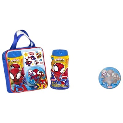 Marvel Estuche Spiderman de 4 piezas con gel de ducha y accesorios Marvel Estuche Spiderman de 4 piezas con gel de ducha y accesorios