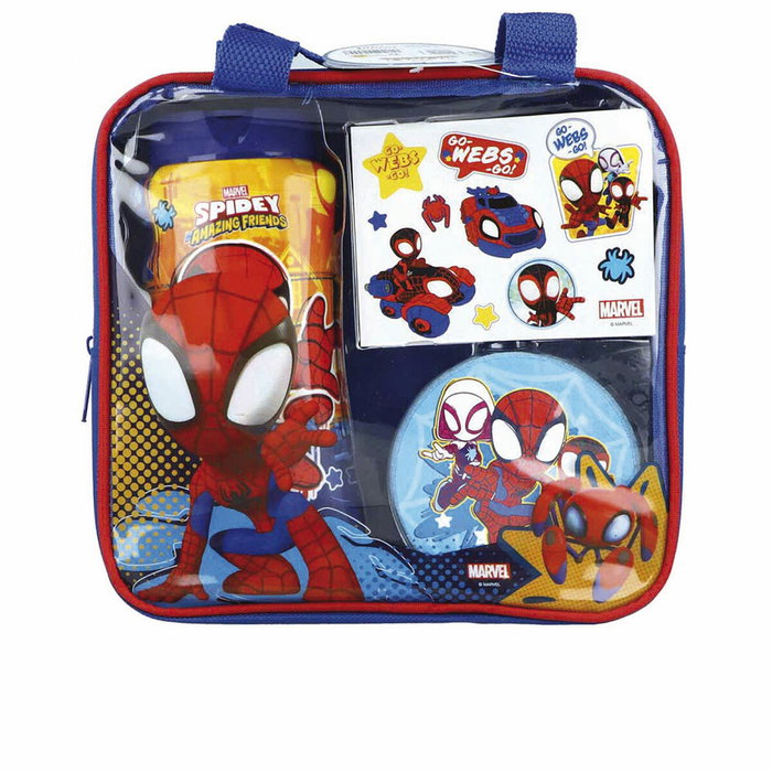 Marvel Estuche Spiderman de 4 piezas con gel de ducha y accesorios Marvel Estuche Spiderman de 4 piezas con gel de ducha y accesorios