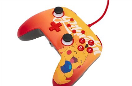 Power A 1522784-01 Mando con Cable Nintendo Switch Oran Berry Pikachu