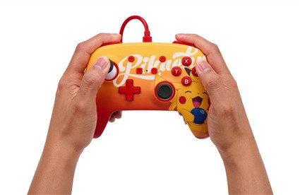 Power A 1522784-01 Mando con Cable Nintendo Switch Oran Berry Pikachu