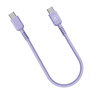 muvit for change cable Tipo C a Tipo C 3A/60W 0.2m lavanda