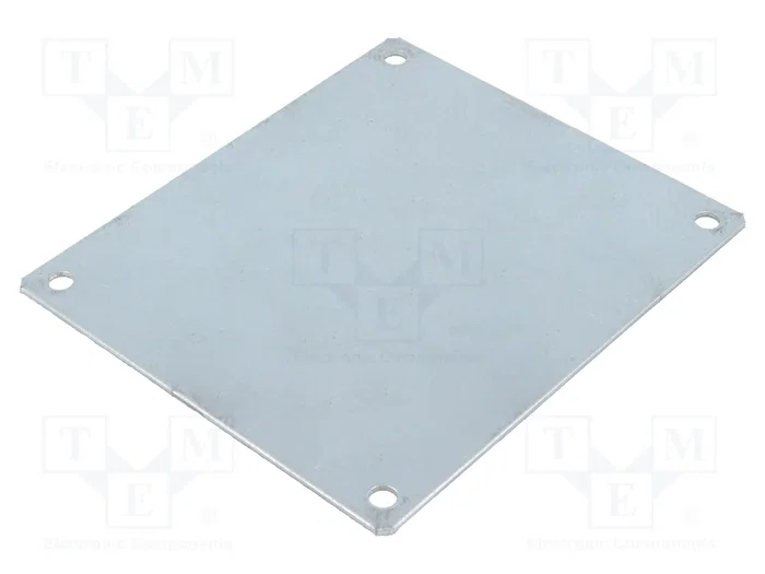 FIBOX Placa de ensamblaje EURONORD de acero y zinc FIBOX Placa de ensamblaje EURONORD de acero y zinc