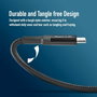 NGS Cable USB-A a USB-C KNOT-AC 1 m Negro