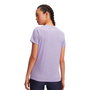 Camiseta de Manga Corta Mujer Under Armour 1384230-538 Ciruela (XL)