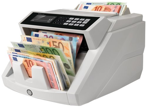 Safescan 2465-S Contadora de Billetes con Detección de Falsificaciones Safescan 2465-S Contadora de Billetes con Detección de Falsificaciones
