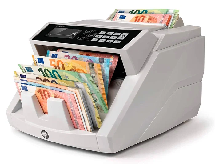 Safescan 2465-S Contadora de Billetes con Detección de Falsificaciones Safescan 2465-S Contadora de Billetes con Detección de Falsificaciones