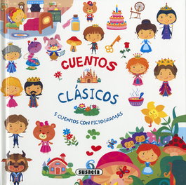 SUSAETA EDICIONES, La Bella Durmiente/La Bella y la Bestia/La Princesa y el Guisante/Alicia en el País de las Maravillas/Ricitos de Oro y los tres osos