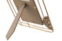 DKD Home Decor Marco de Foto 10x15 Moderno Dorado Metal MDF 2 x 23 x 18 cm (4 Unidades)
