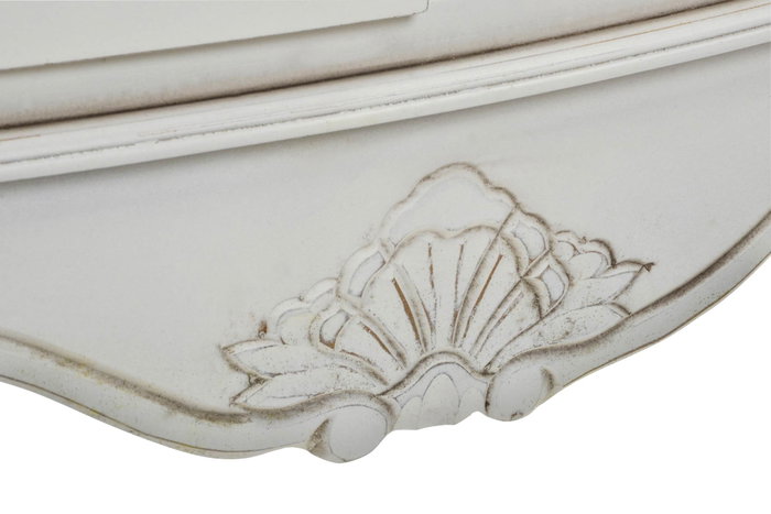 DKD Home Decor Librería Abeto Blanco