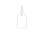 Apli Etiquetas Colgantes 389 18x29 mm Blanco Cartulina Cuerda Caja 1000 Unidades