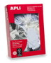 Apli Etiquetas Colgantes Blancas 22x35 mm con Hilo (500 unidades)