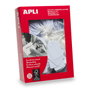 Apli Etiquetas Colgantes Blancas de Cartulina 28x43mm con Hilo