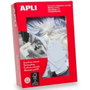 Apli Etiquetas Colgantes Blancas de Cartulina 28x43mm con Hilo