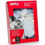 Apli Etiquetas Colgantes Blancas 36x53mm con Hilo, Caja de 500 unidades