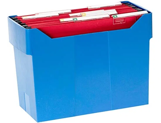 Archivo 2000 Archibox Soporte para carpetas colgantes Azul