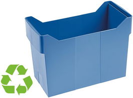 Archivo 2000 Archibox Soporte para carpetas colgantes A4, poliestireno reciclado, azul, capacidad 20 carpetas