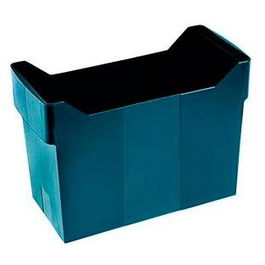 Archivo 2000 Cajetín Archibox para Carpetas Colgantes DIN A4 Visión Superior, Negro, 170x365x260 mm (Sin Carpetas)