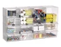 Archivo 2000 Archicubo Organizador de 2 Cajones Cristal Transparente