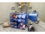 Archivo 2000 Archicubo Organizador Modular Apilable Azul Transparente