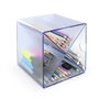 Archivo 2000 Archicubo Organizador Modular Apilable Azul Transparente