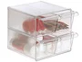 Archivo 2000 Archicubo Organizador de 4 Cajones Cristal Transparente