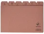 Mariola Índice para Ficheros A-Z Cartón Cuero 200x120 mm