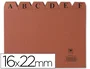 Mariola Índice para ficheros A-Z cartón cuero 215x160 mm