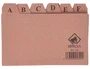 Csp Índice de cartón para fichero nº2 75x125 mm