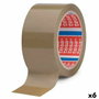 Tesa Tesapack PP 4089 Cinta de Embalar Marrón 50 mm x 66 m, 6 uds