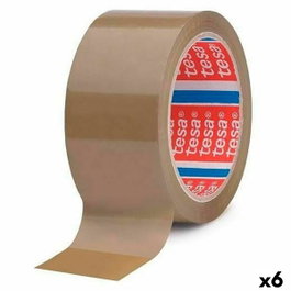 Tesa Cinta de embalar marrón 50 mm x 132 m