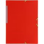 Grafoplás Carpeta Colorgraf Folio con 3 solapas Rojo translúcido