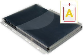 Grafoplás Archivador con 12 Fundas A4 con Fuelle y 11 Taladros